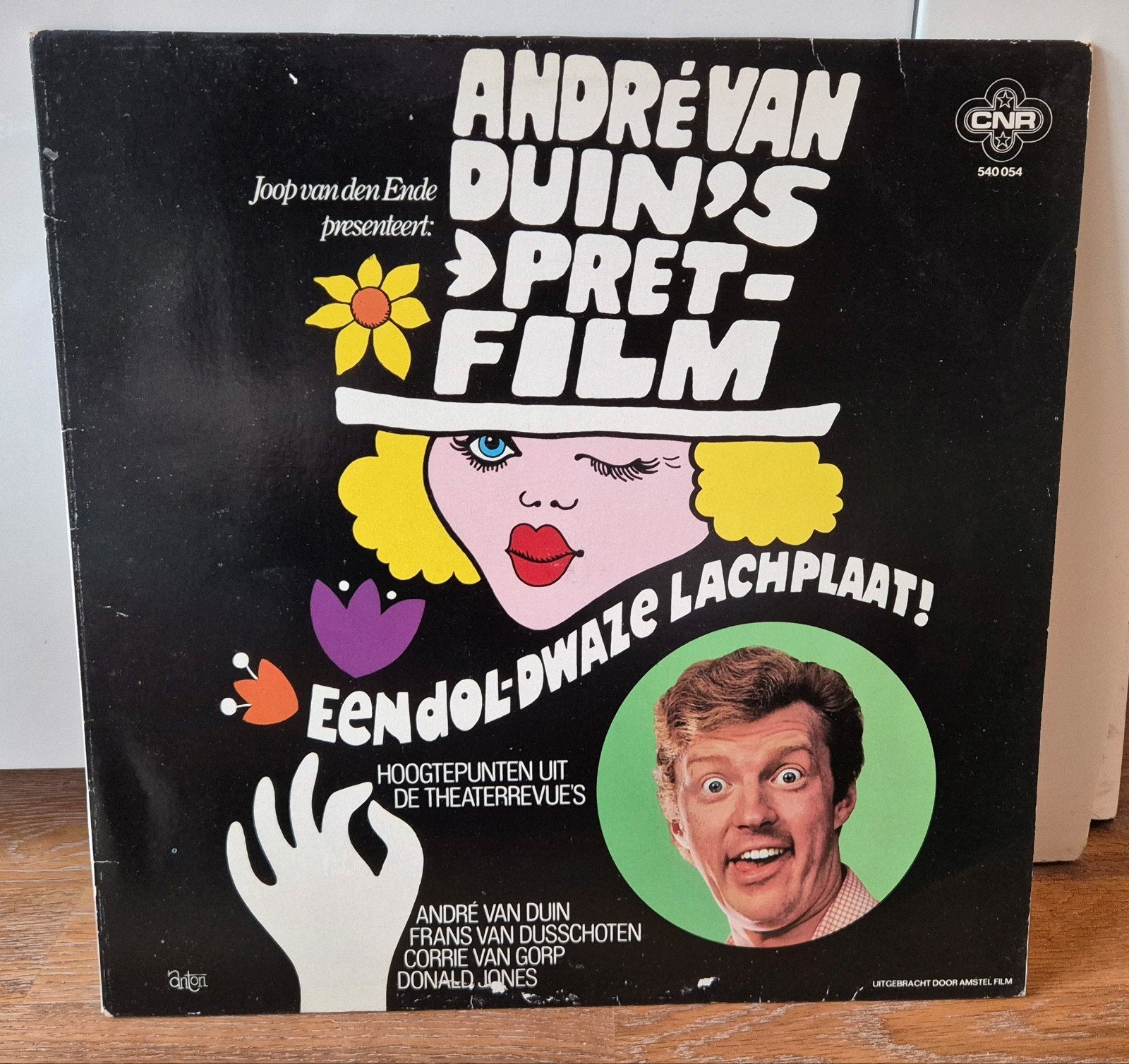 LP André van Duin - Pretfilm (Een Dol-Dwaze Lachplaat!), Ophalen of Verzenden, Gebruikt, 12 inch, Levenslied of Smartlap