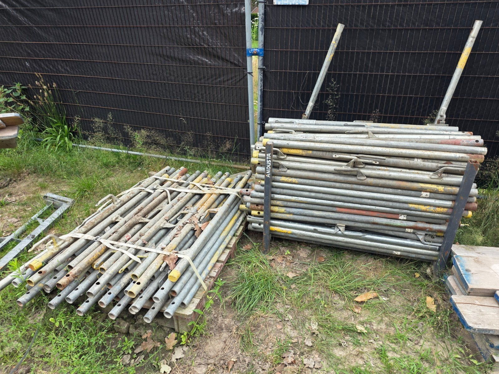 Rugleuning voor steiger te koop, Ophalen, Gebruikt, Overige typen, Minder dan 2 meter
