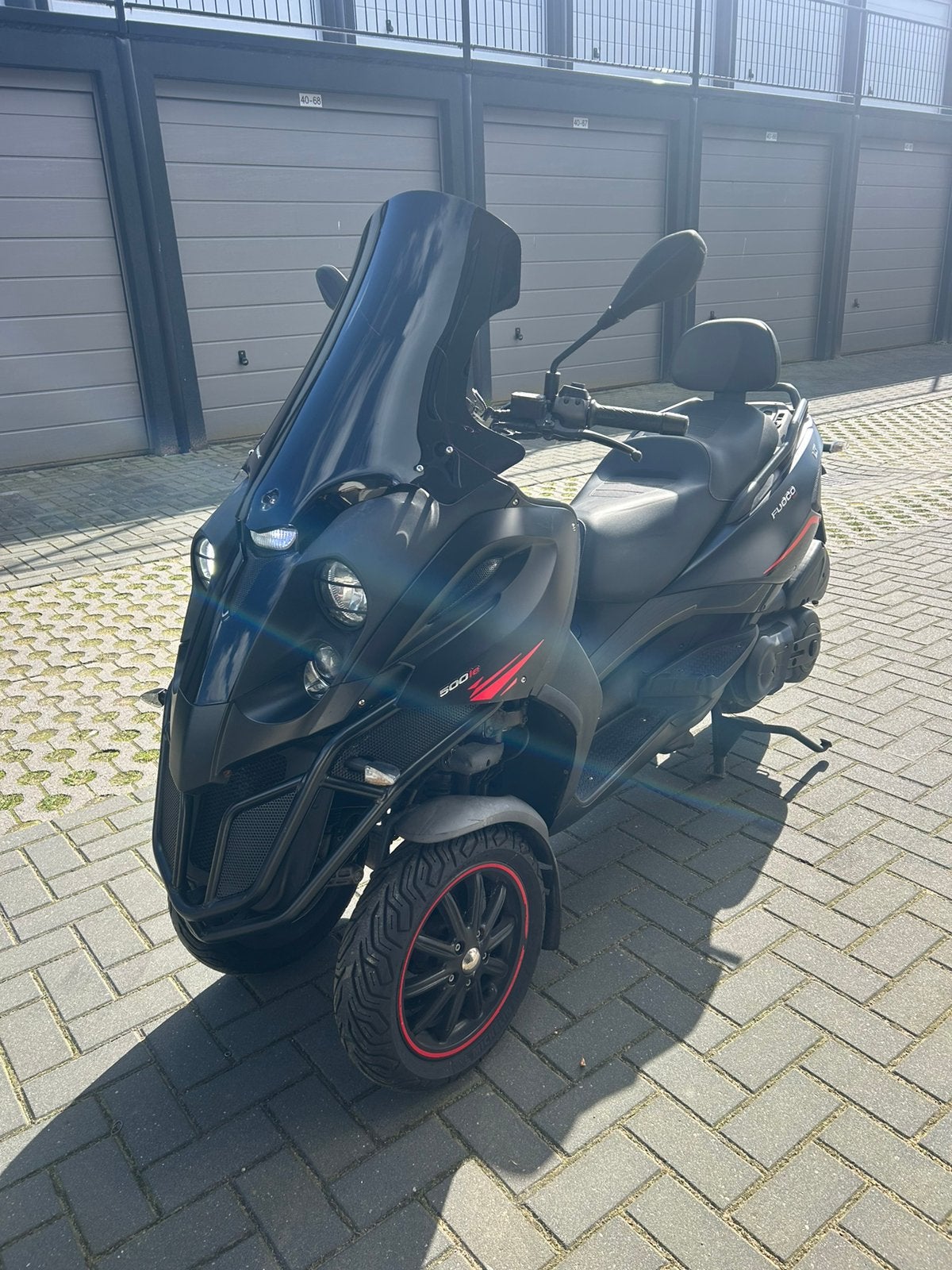 gilera Fuoco 500 lt met Akrapovic malossi mp3, Scooter, Sportuitlaat, Motorrijbewijs A, Bedrijf