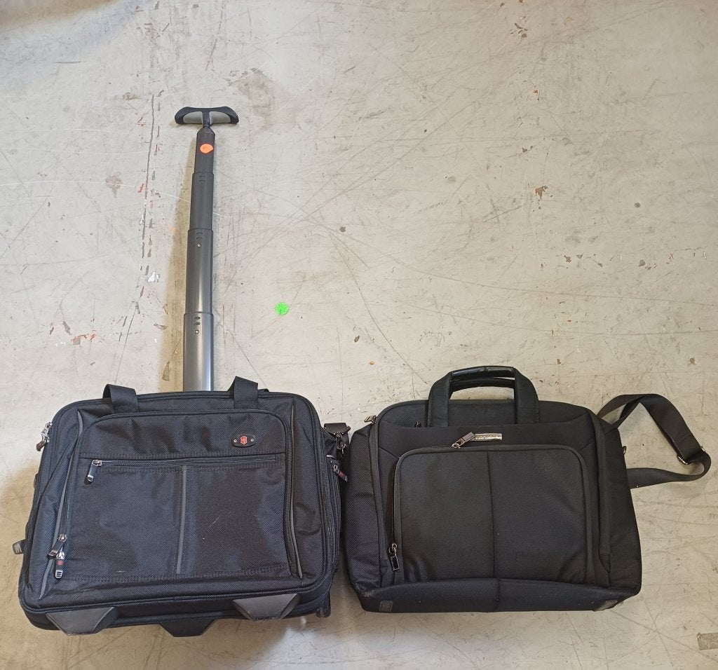 Samsonite reistassen set, Uitschuifbare handgreep, 30 cm of meer, Zwart, Samsonite