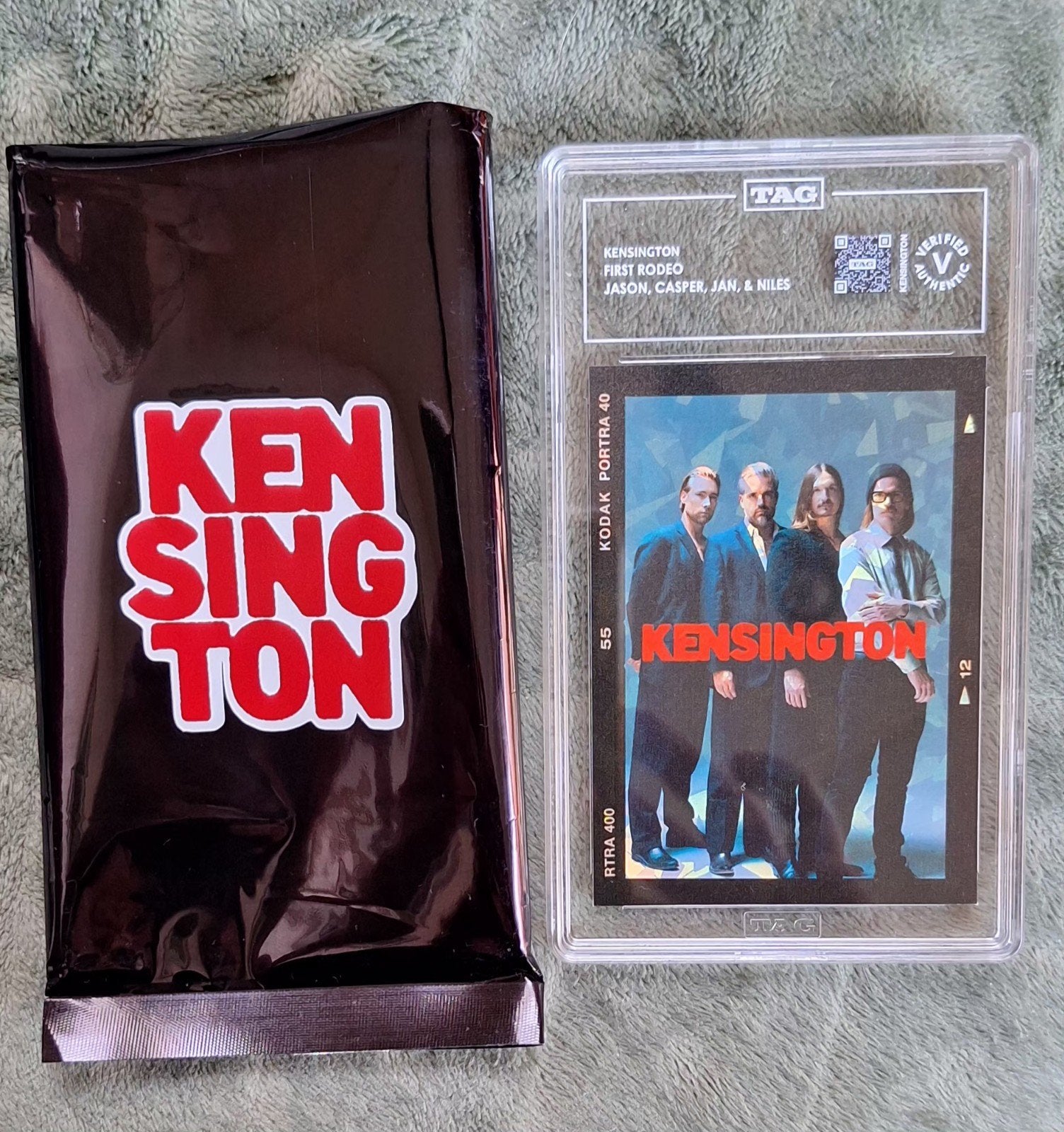 Kensington verzamelkaart, Verzamelen, Muziek, Artiesten en Beroemdheden, Foto of Kaart, Ophalen of Verzenden