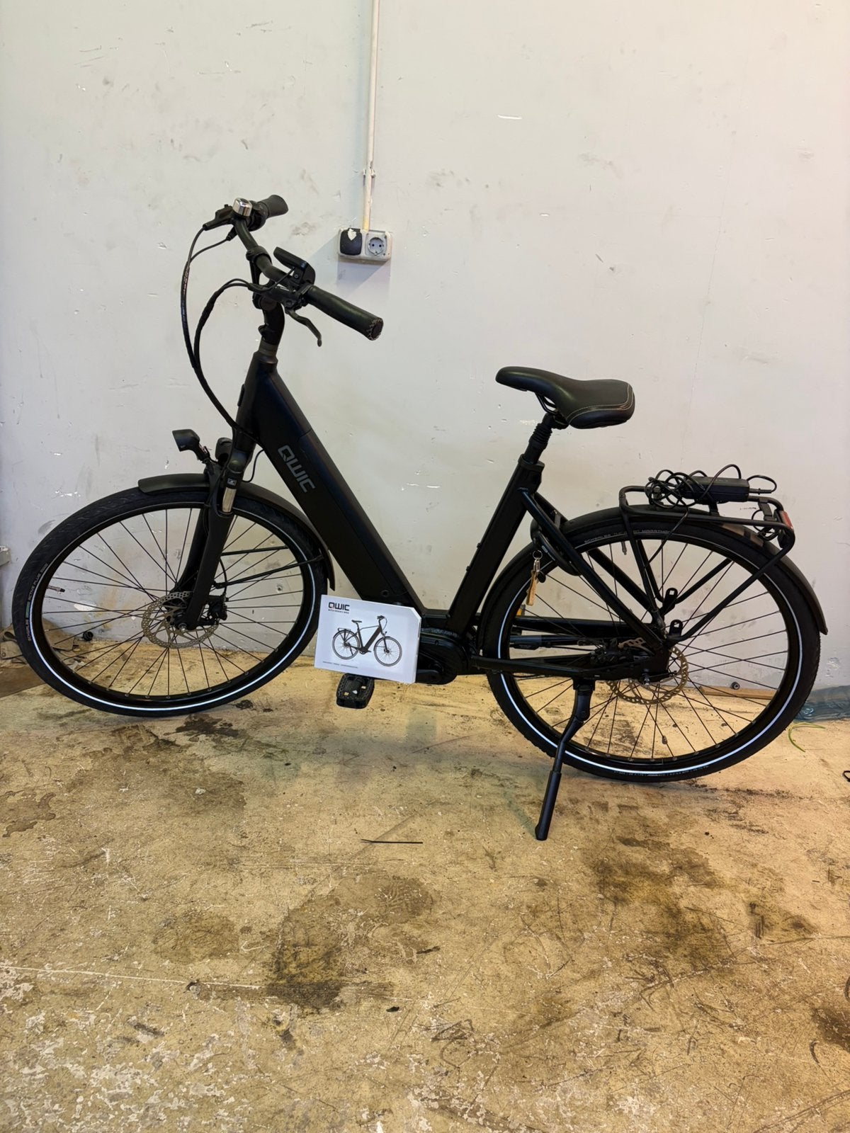Qwic Premium MN7 - M - Perfecte staat, recent onderhoud, Zo goed als nieuw, 51 tot 55 cm, 50 km per accu of meer, Ophalen