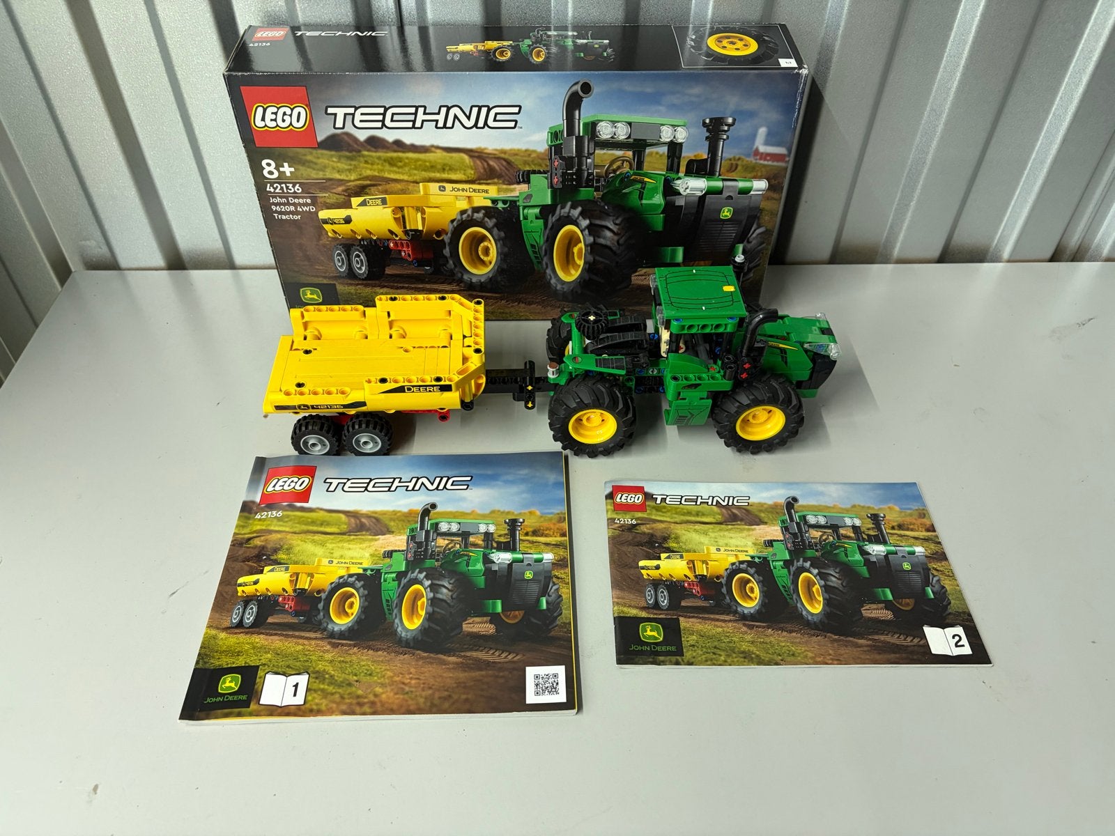 LEGO Technic 42136 John Deere 9620R 4WD Tractor, Ophalen of Verzenden, Zo goed als nieuw