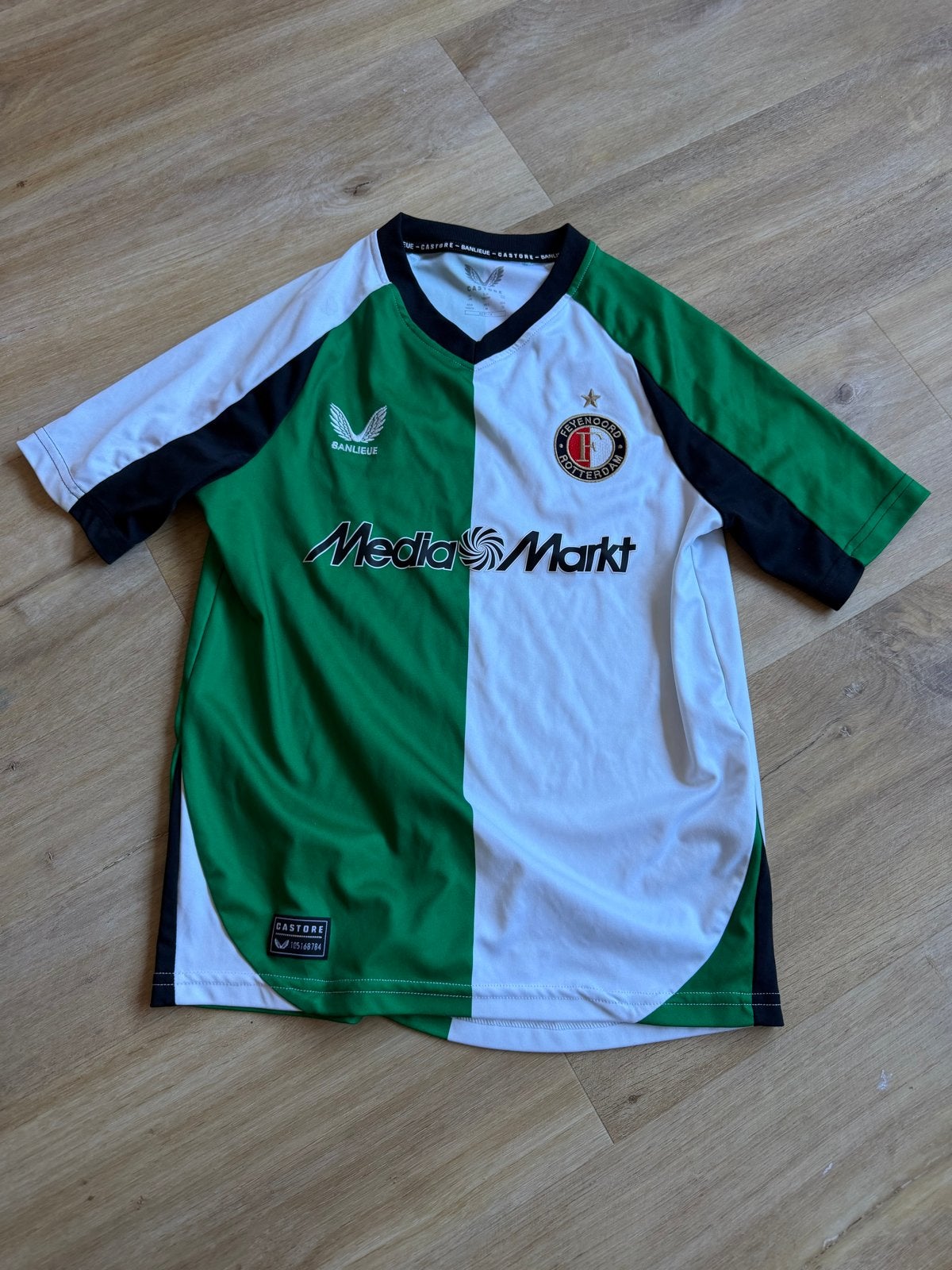 Feyenoord uitshirt 2023/2024 - Maat 146, Ophalen of Verzenden, Zo goed als nieuw, Jongen of Meisje, Shirt of Longsleeve