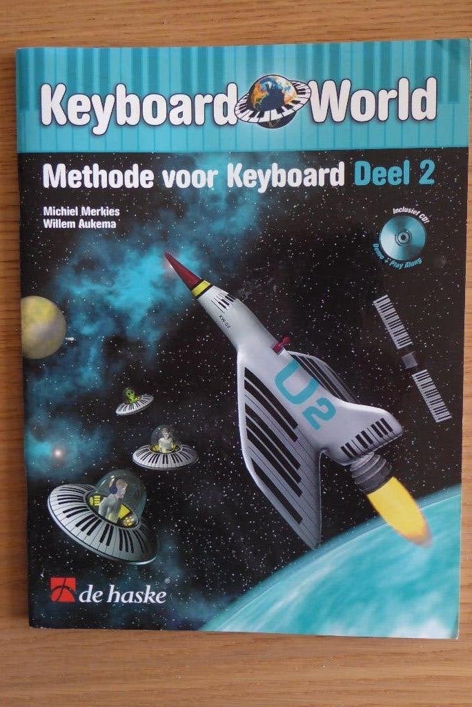 Keyboard World - Methode voor Keyboard -deel 2 (incl.CD), Muziek en Instrumenten, Bladmuziek, Les of Cursus, Ophalen of Verzenden