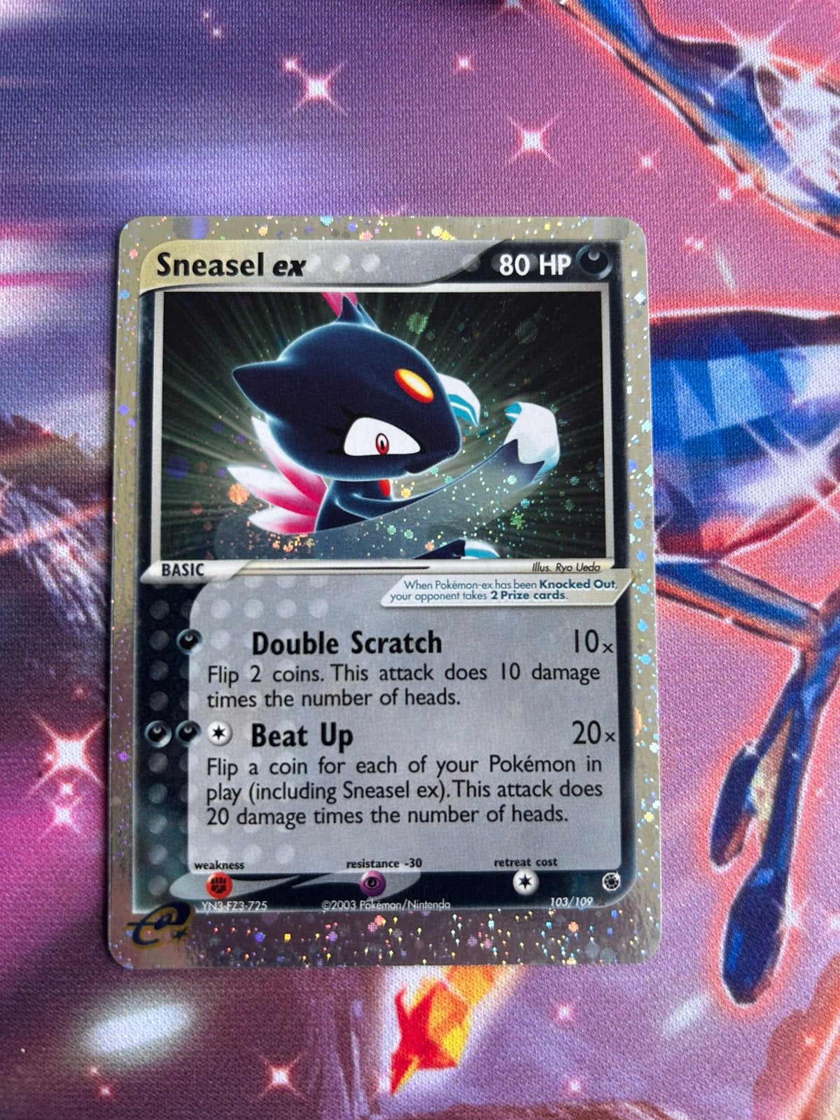 Sneasel ex. Pokemon, Ophalen of Verzenden, Zo goed als nieuw
