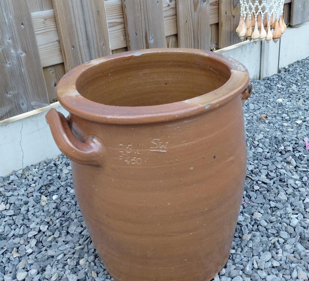 Inmaakpot (keulse pot), Ophalen