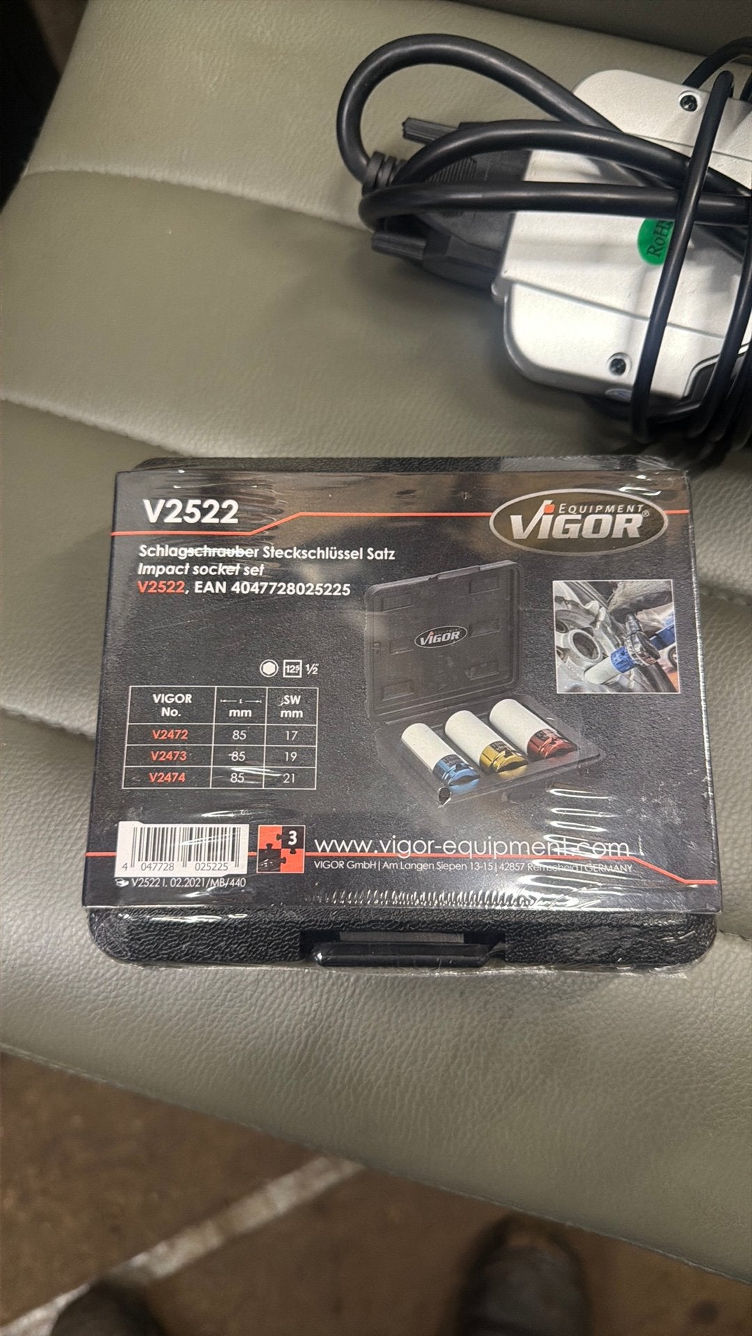 Vigor slagdoppen 17,19 en 21, Z, Z, Nieuw, Z