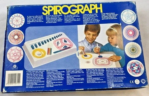 Parker Spirograph tekenspel klassieker vintage set compleet, Coolsingel 104, 3011 AG Rotterdam, Netherlands, Verzenden, Knutselen
