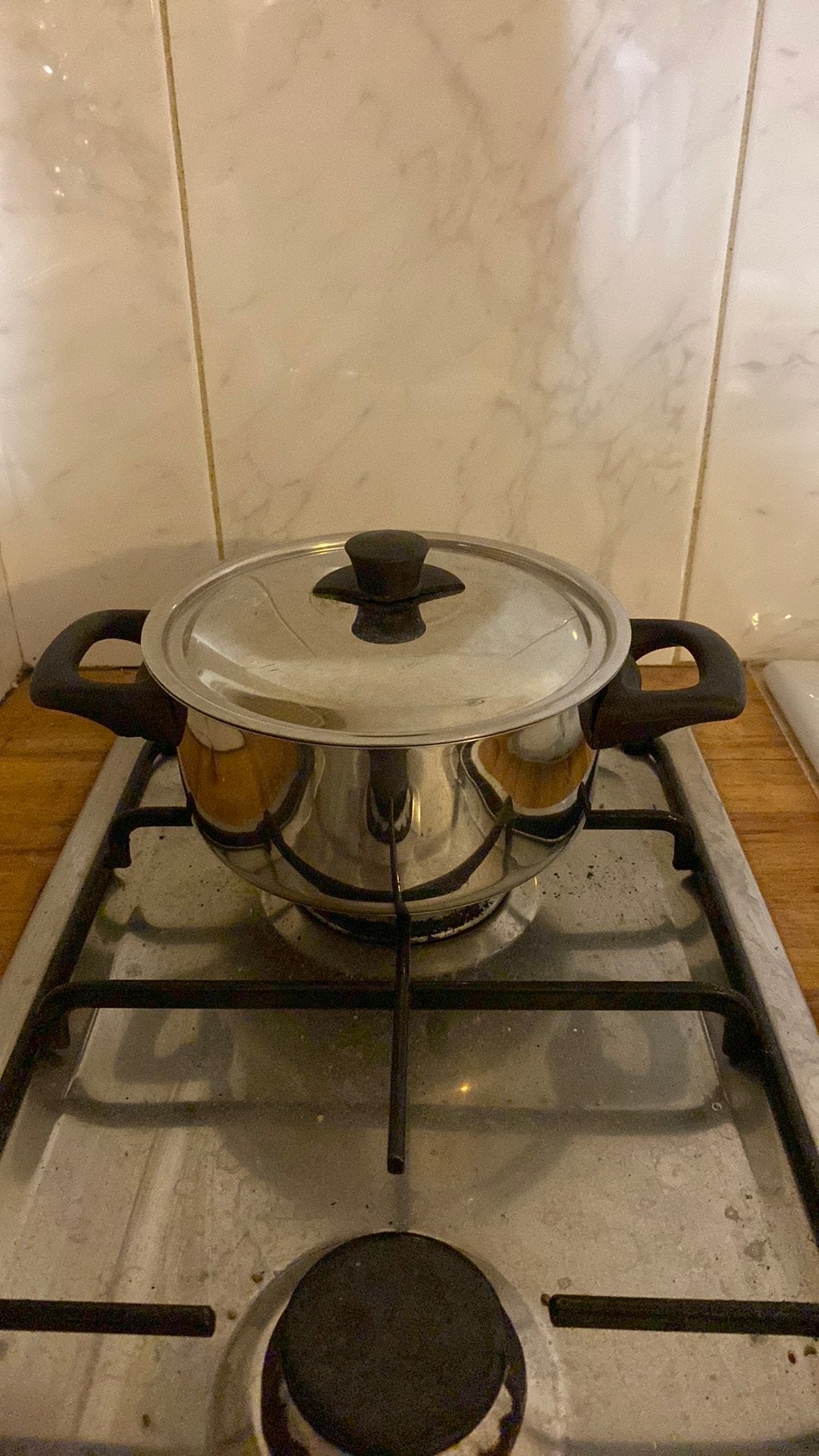 Kookpan, Ophalen, Zo goed als nieuw, Rvs, Pannenset