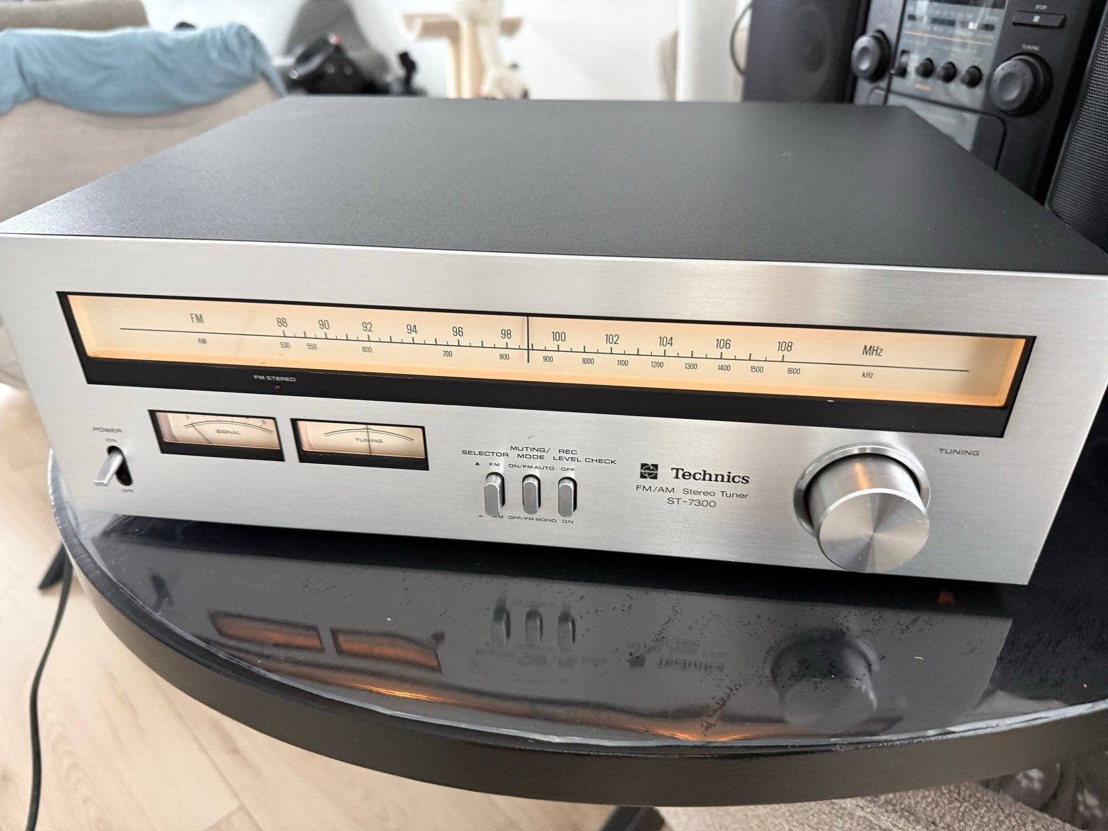 Technics ST-7300 FM/AM Stereo Tuner - Vintage Audio, Ophalen of Verzenden, Zo goed als nieuw, Analoog