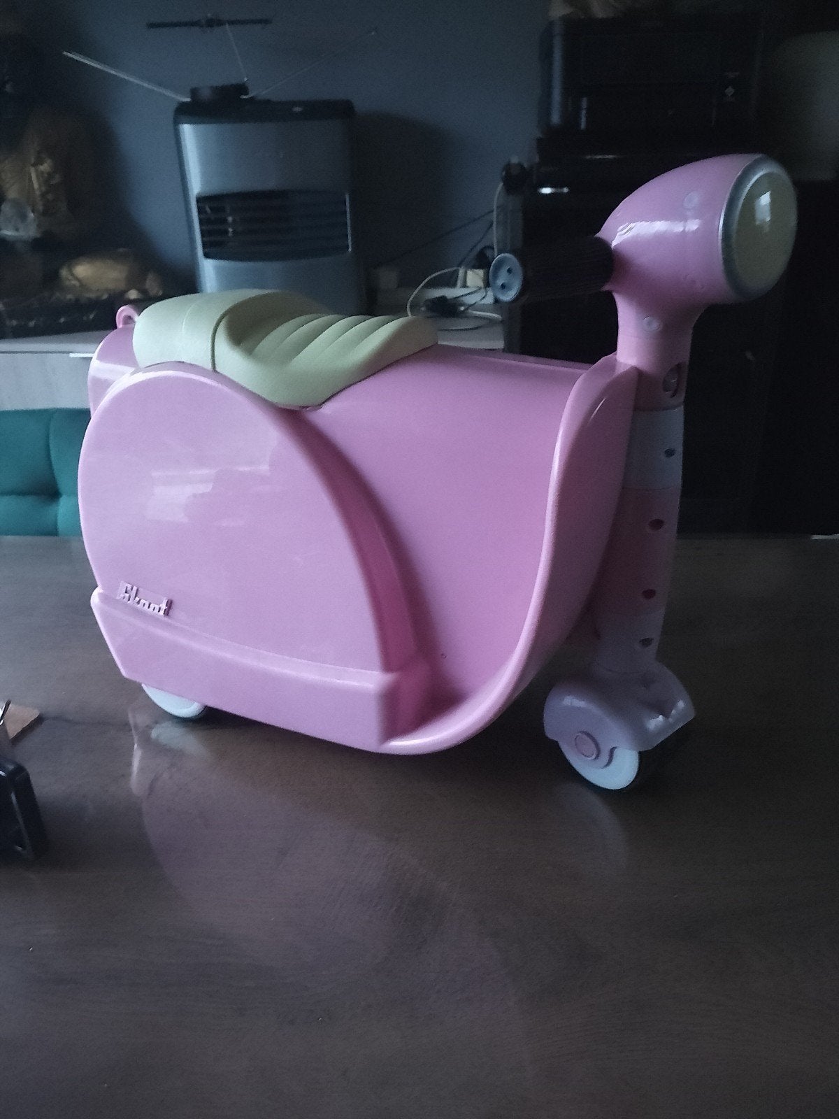 Loop scooter/koffer kunststof, Ophalen