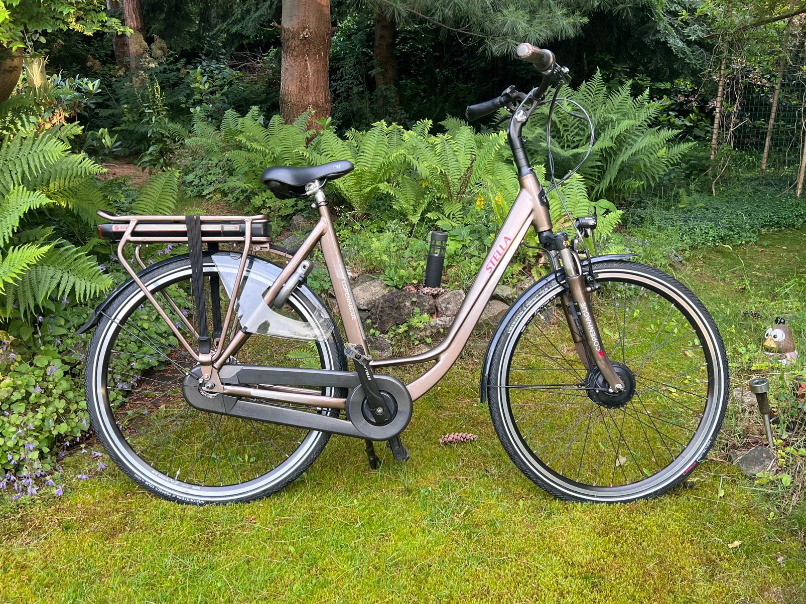 Stella Copenhague elektrische fiets, 53 tot 56 cm, Versnellingen, Zo goed als nieuw, Ophalen