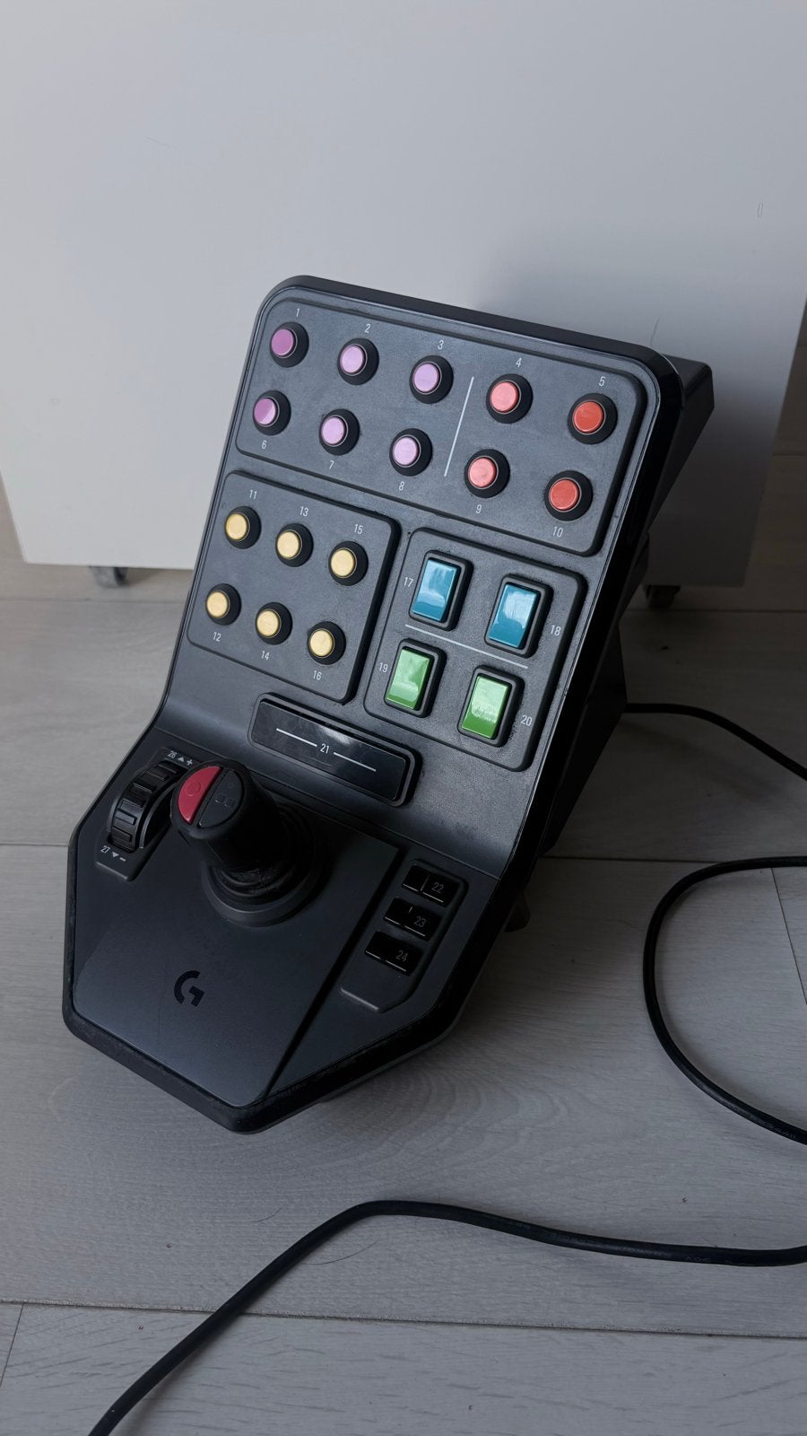 Logitech Heavy Equipment Side Panel - Zo goed als nieuw, Ophalen of Verzenden, Zo goed als nieuw, PC, Logitech