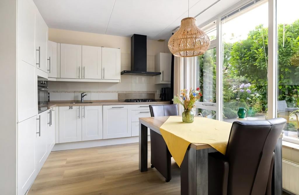 Gratis L-vormige hoekkeuken (Ikea) incl. apparatuur (2021), Ophalen, Gebruikt, Wit, Hoekkeuken