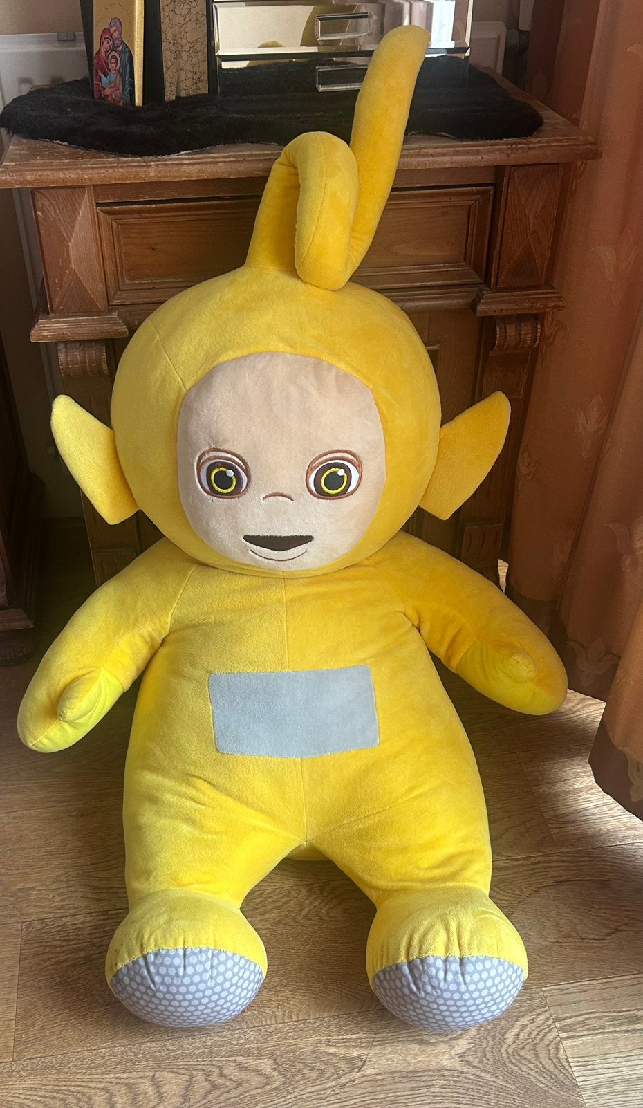 Grote Gele Teletubbie Knuffel - Laa-Laa, Ophalen, Overige merken, Overige typen, Zo goed als nieuw