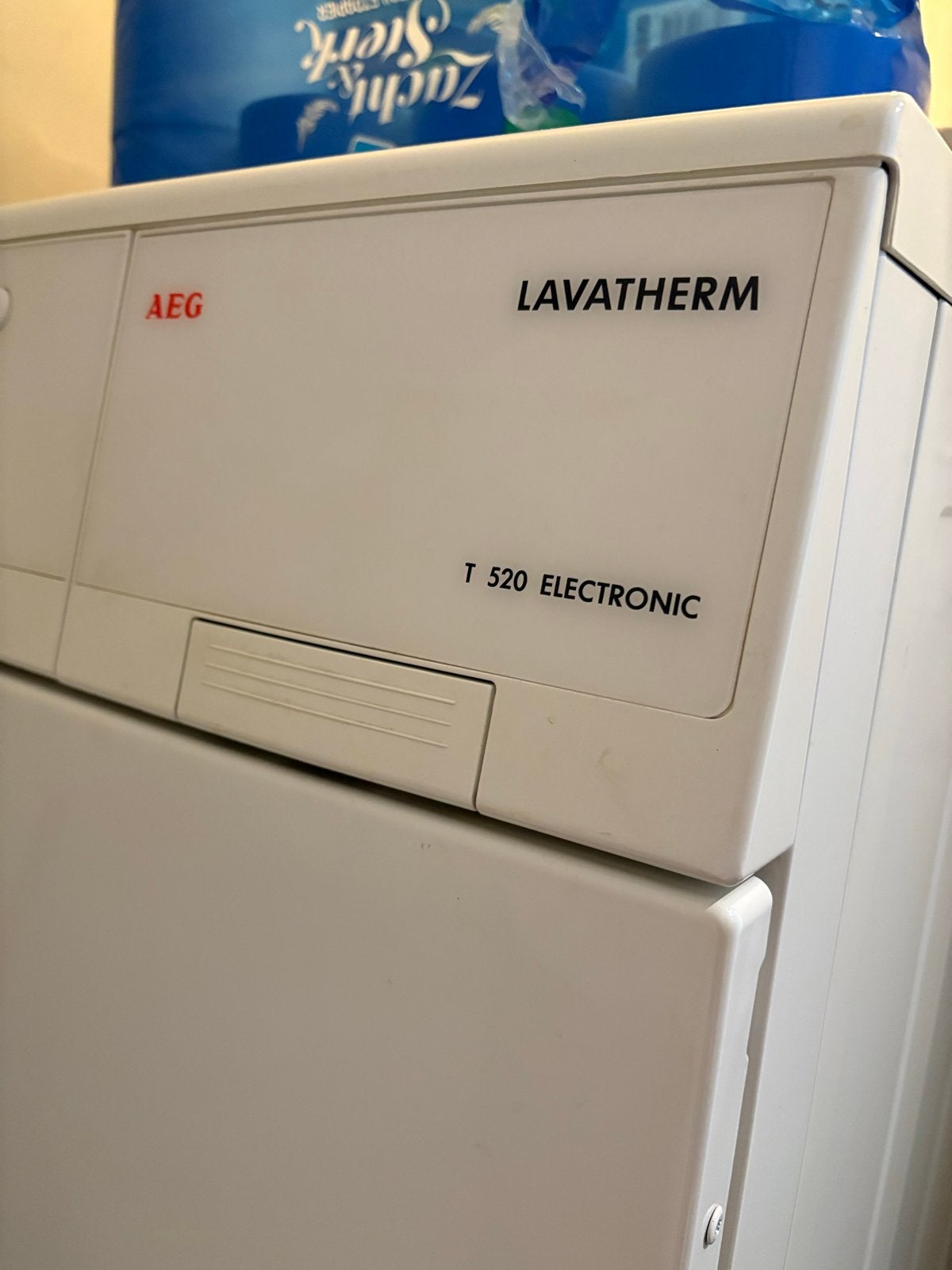 AEG Lavatherm T 520 Electronic Wasdroger, Ophalen, 6 tot 8 kg, Gebruikt, Luchtafvoer