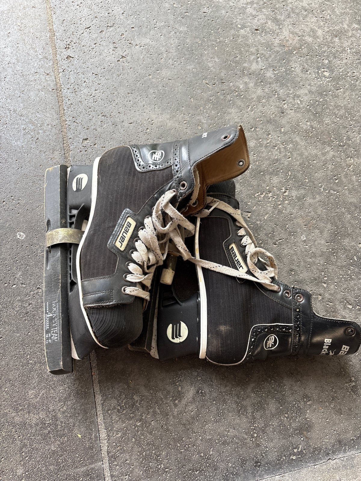 Bauer ijshockeyschaatsen - Maat 44-47, Ophalen of Verzenden, Gebruikt, IJshockeyschaatsen, Bauer