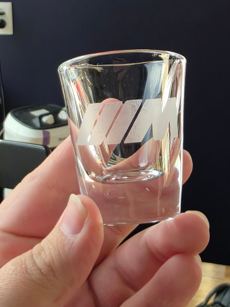 BMW M logo shotglazen set 3 stuks 30 ml model racing, Verzamelen, Ophalen of Verzenden, Nieuw, Overige typen