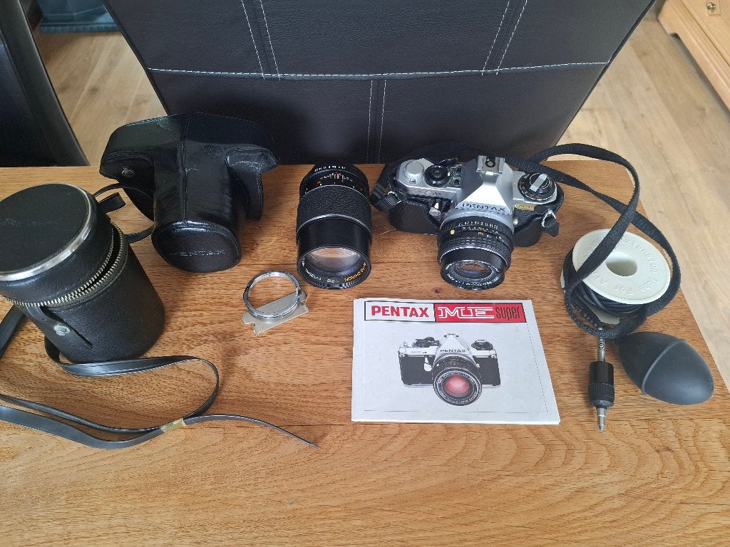 Pentax ME Super, Ophalen of Verzenden, Gebruikt, Spiegelreflex, Pentax