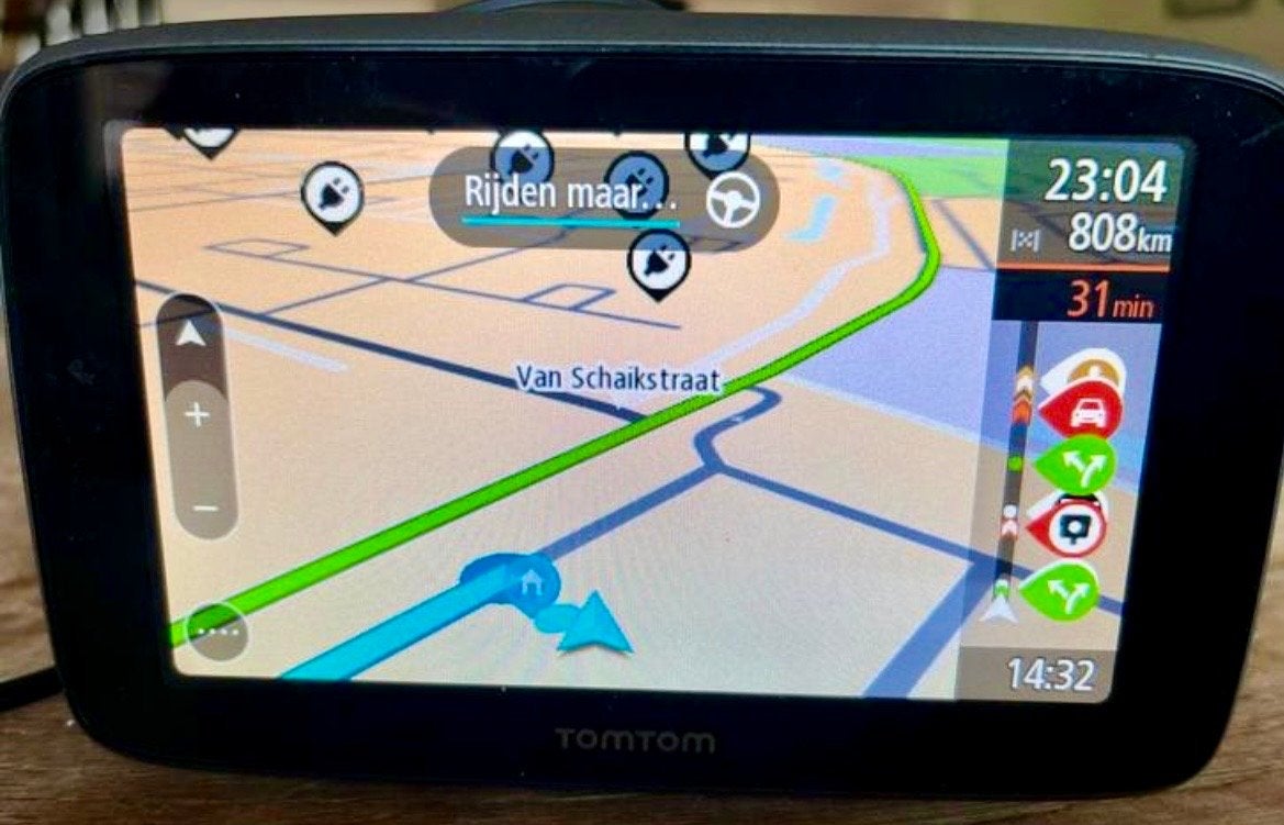 TomTom GO 5200 navigatiesysteem met houder en kabel, Auto diversen, Ophalen of Verzenden, Gebruikt