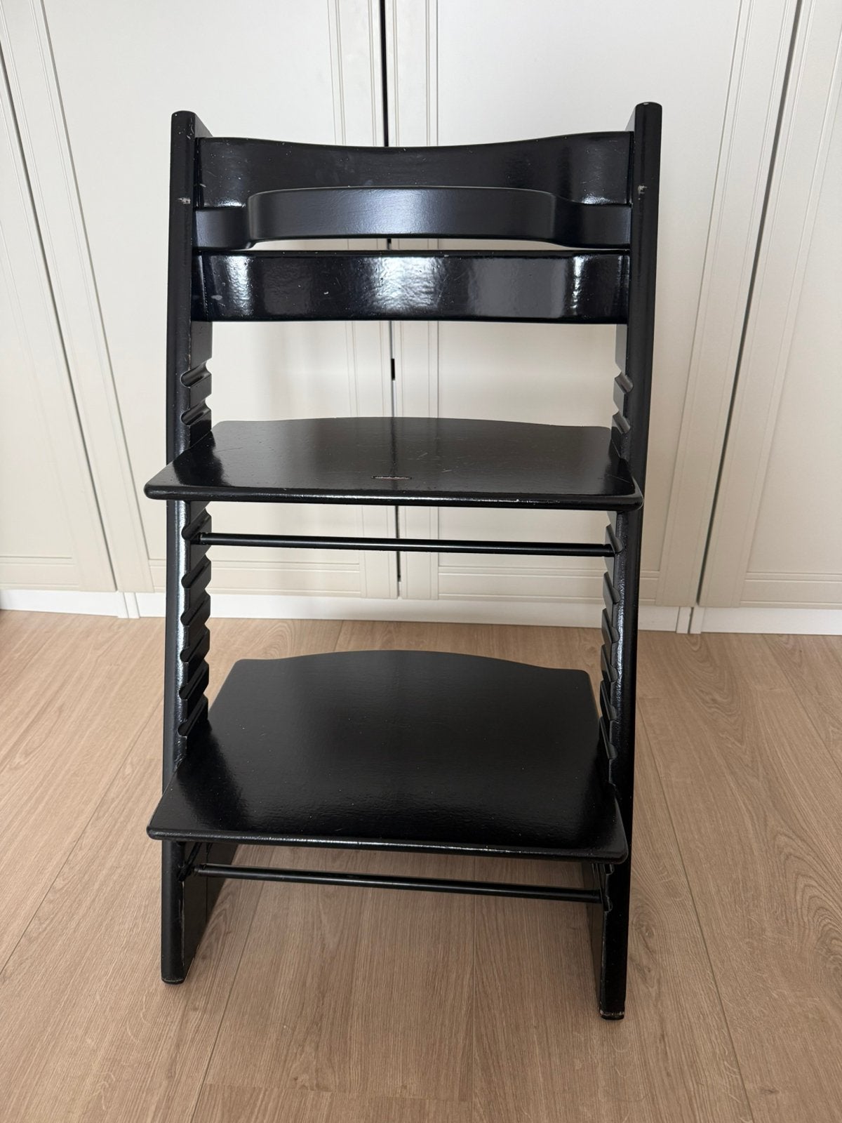 Stokke Tripp Trapp stoel (oud model), Ophalen, Zo goed als nieuw, Meegroeistoel