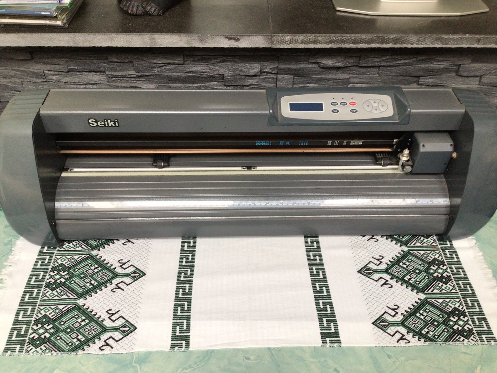 Seiki snijplotter met software, Ophalen, Zo goed als nieuw, Overige technieken