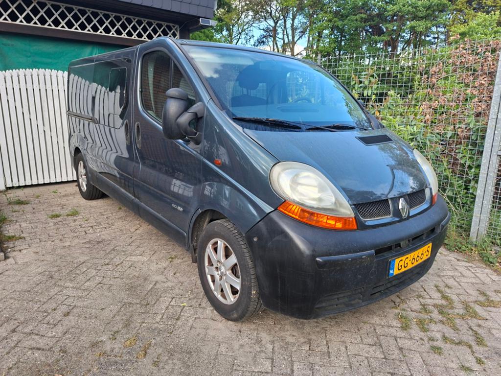 Renault Trafic Buscamper 1.9DCI  (6pers kenteken), Overige merken, Chemisch toilet, Buscamper of Camperbus, Tot en met 2