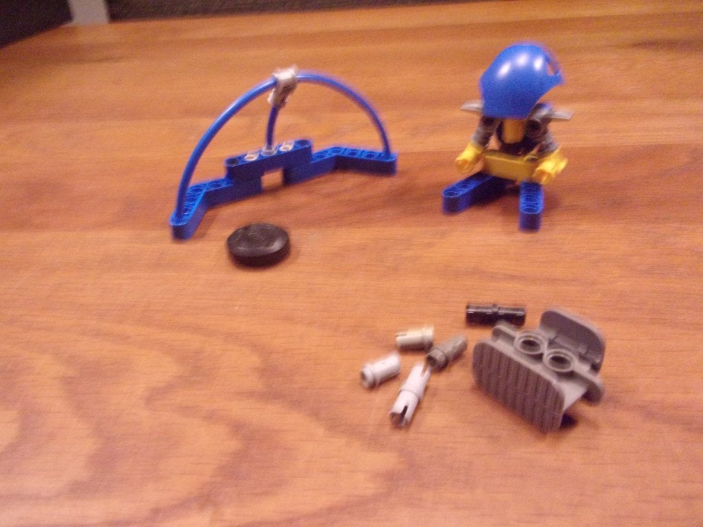 Lego Sports 3557-1 Blue Player and Goal uit 2003 (4), Gebruikt, Overige thema's, Lego, Ophalen of Verzenden