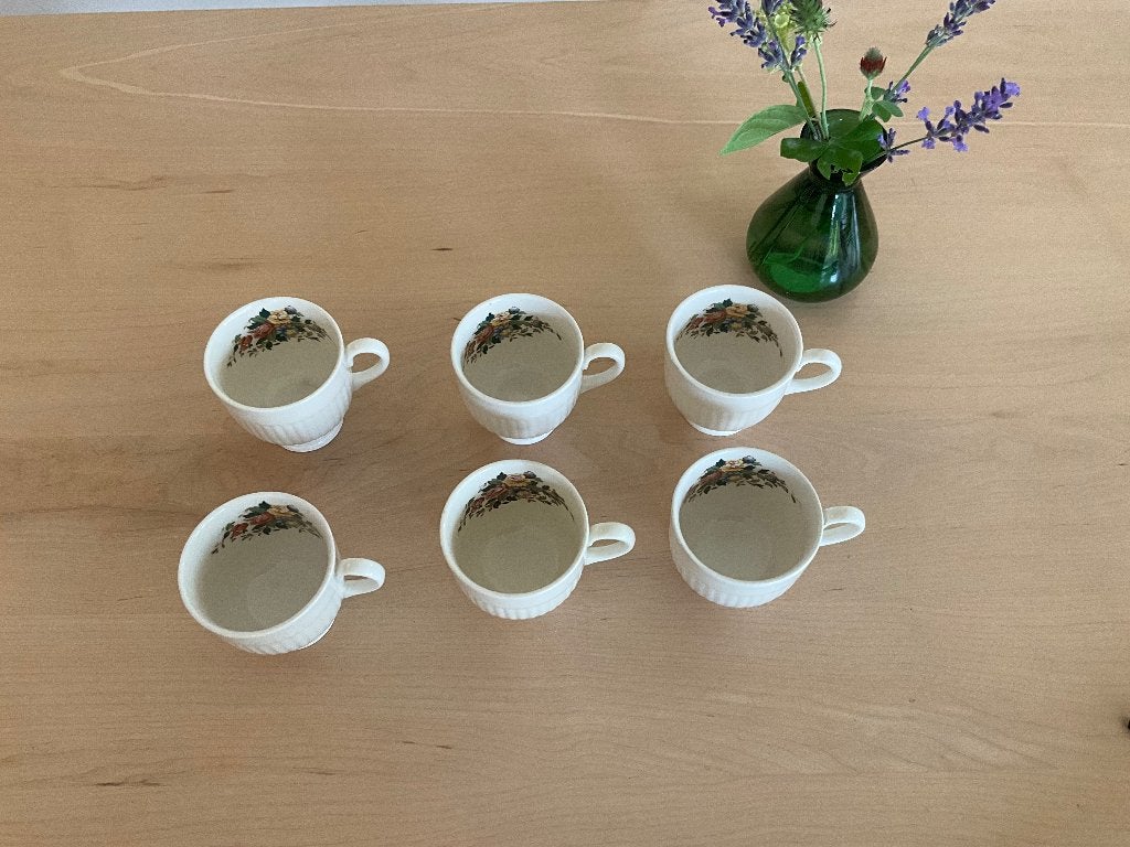 Wedgwood Edme Barlaston Etruaria, Huis en Inrichting, Keuken | Servies, Klassiek, Ophalen of Verzenden, Zo goed als nieuw, Kop(pen) en/of Schotel(s)