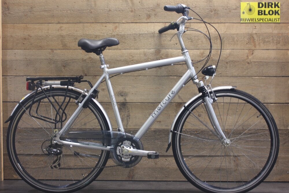 Mercure Silver sportfiets 21v H57 zilver + 3 mnd garantie, Niet ingevuld, Gebruikt, Niet ingevuld, Niet ingevuld