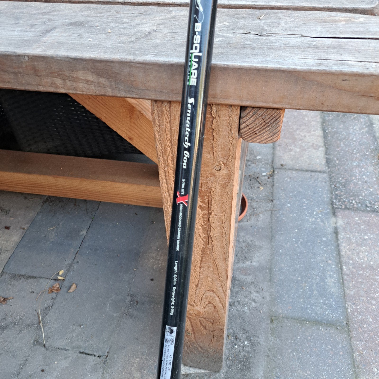 B-SQUARE Sensatech 600 X-TRA LITE Werphengel 6m, Ophalen, Gebruikt, Werphengel