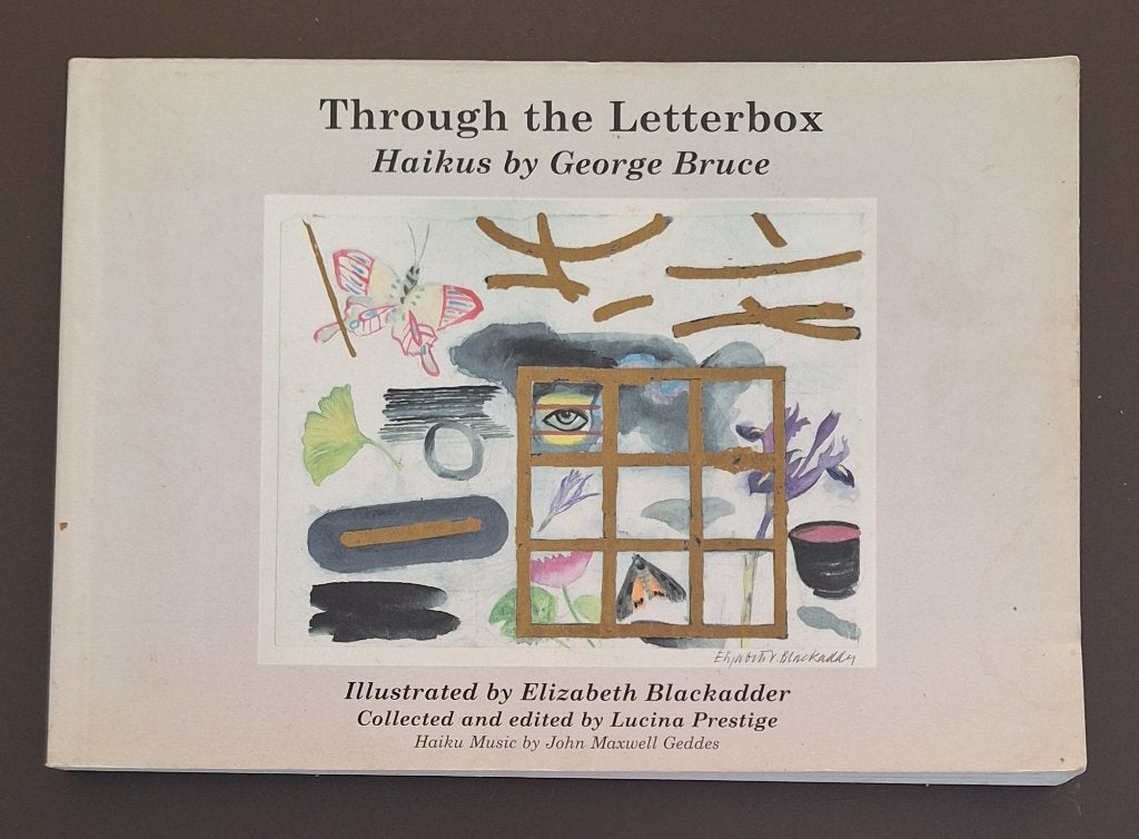 Through the letterbox - George Bruce - Haikus, Ophalen of Verzenden, Gelezen, George Bruce, Eén auteur
