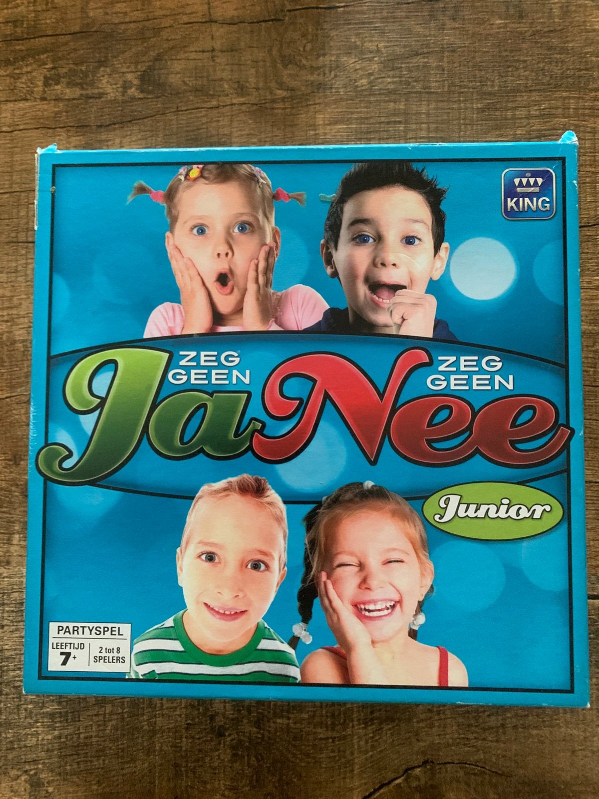 Zeg Geen Ja Zeg Geen Nee Junior Editie (Compleet), Hobby en Vrije tijd, Gezelschapsspellen | Kaartspellen, Verzenden, Gebruikt