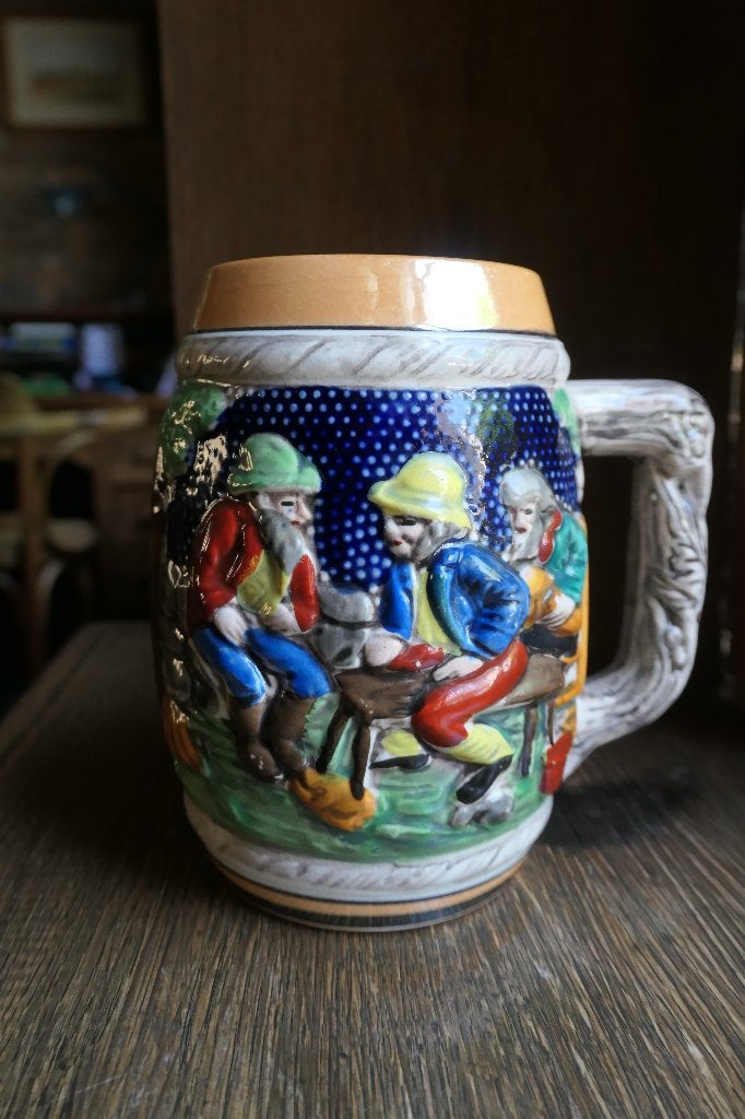 Bierpul in Beierse stijl, Verzamelen, Biermerken, Ophalen of Verzenden, Gebruikt, Pul(len), Overige merken