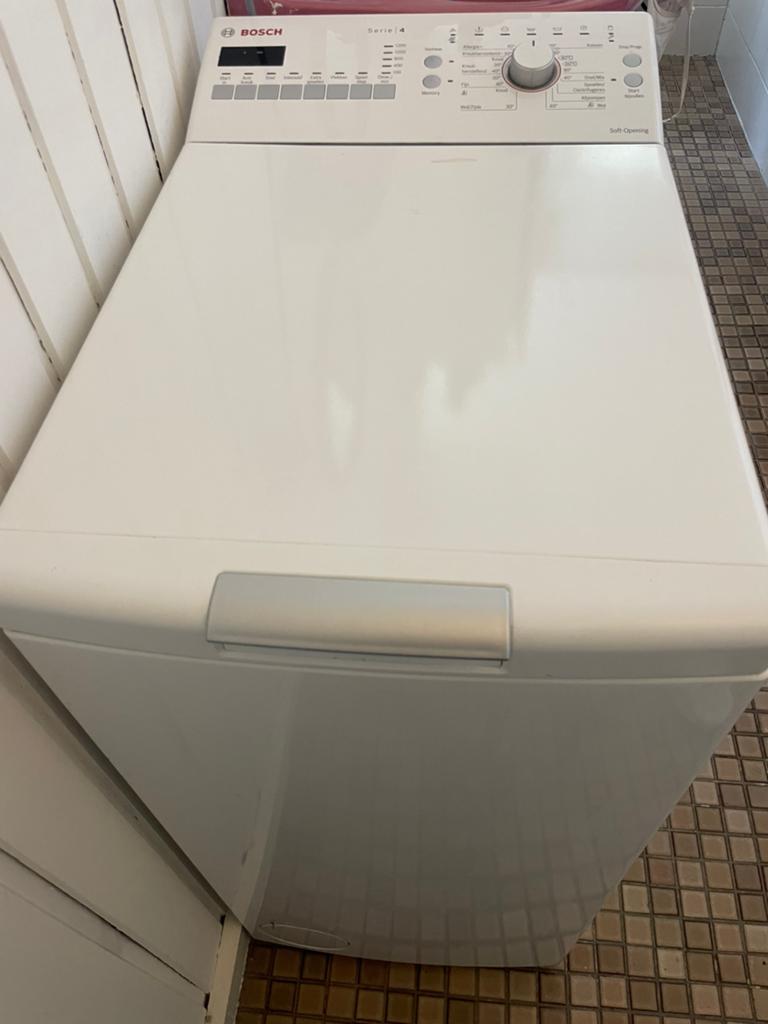 Bovenlader wasmachine Bosch, Witgoed en Apparatuur, Wasmachines, Ophalen of Verzenden, Bovenlader
