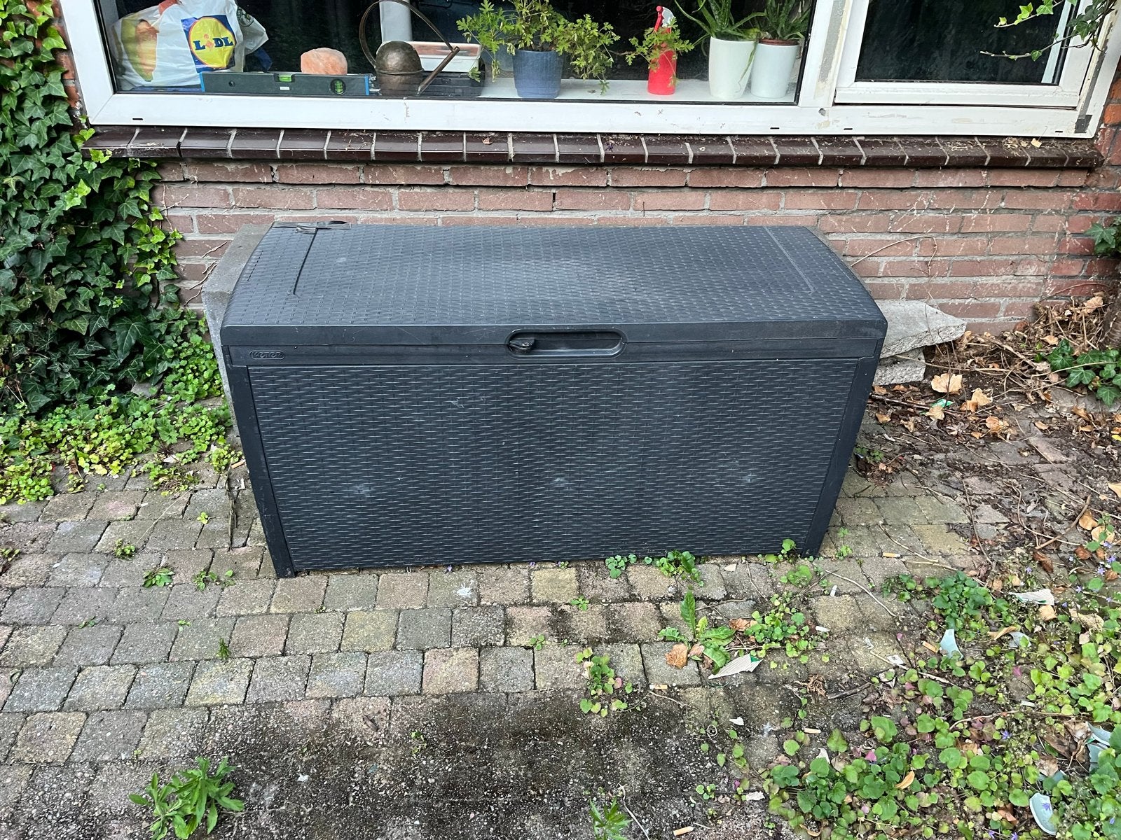 Opbergbox / Tuinbox (gratis af te halen), Ophalen, Gebruikt, Kunststof, Overige typen
