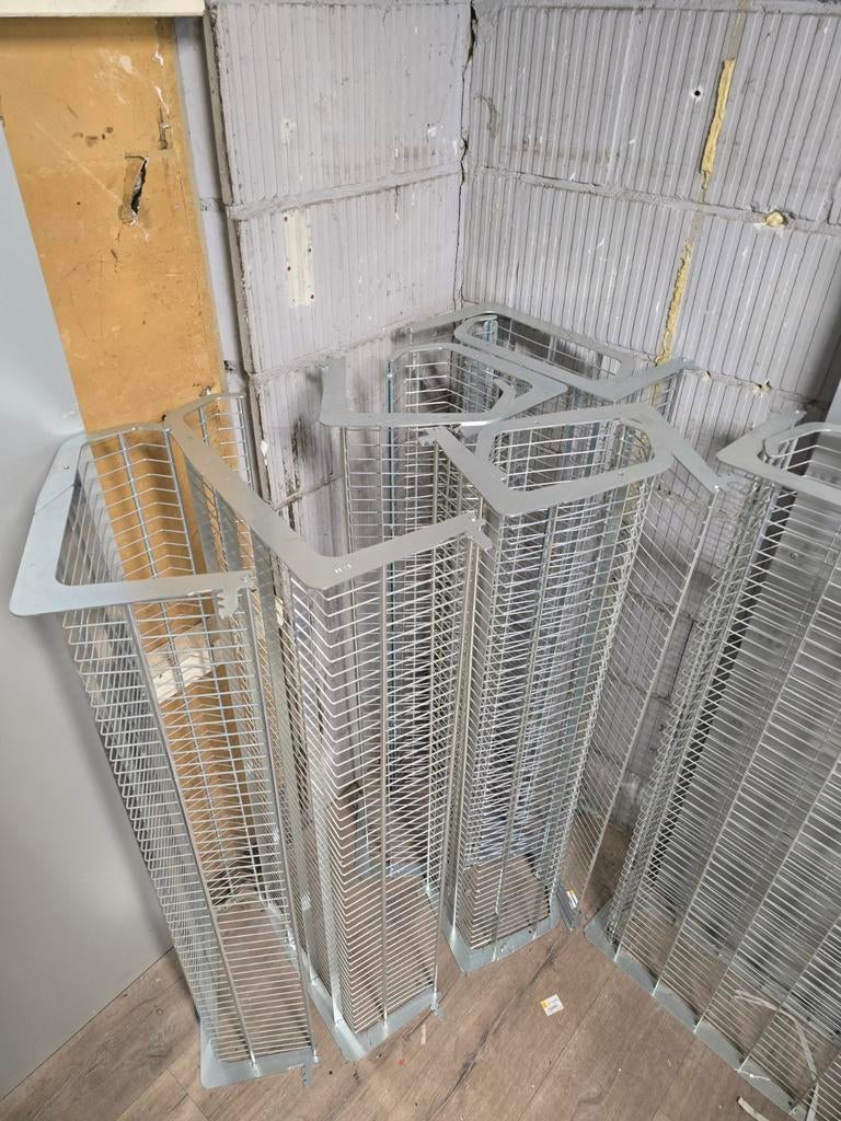 Partij Tegometall inhangmanden 125cm breed, Ophalen