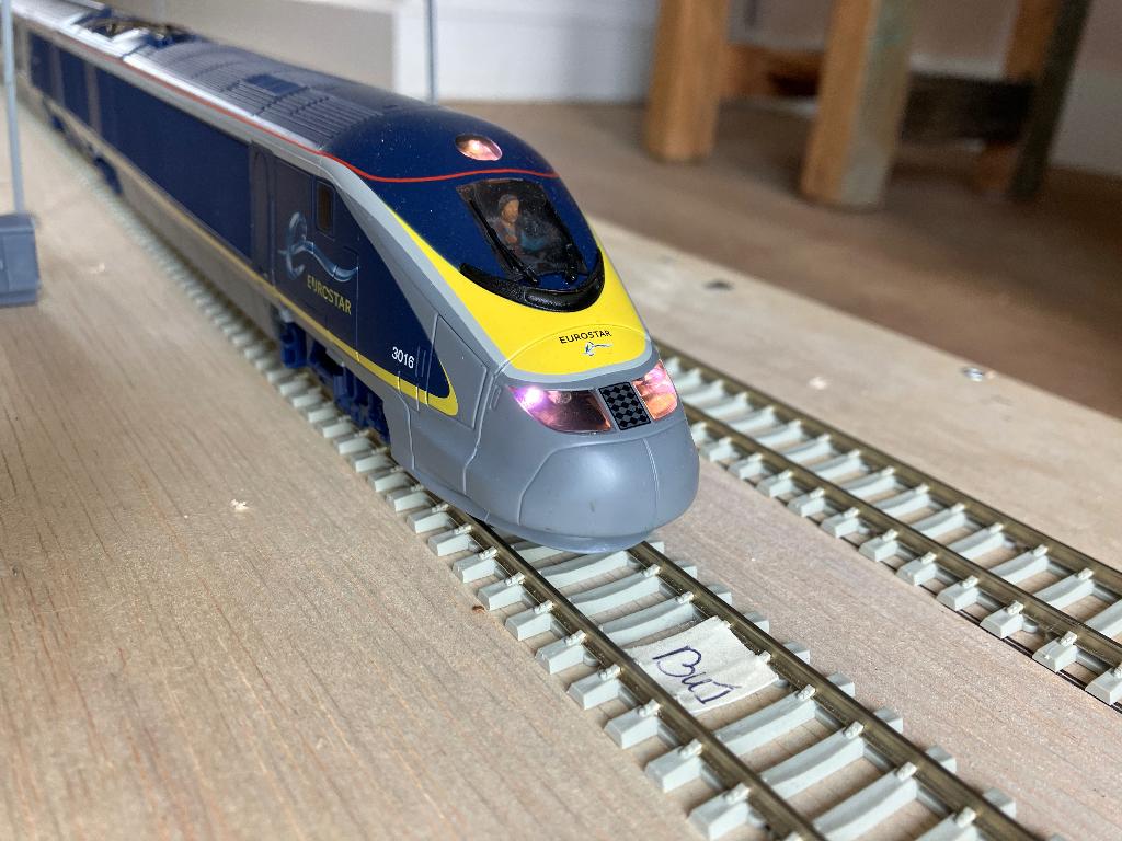 Hornby Eurostar 10 delig incl sound, Overige merken, Treinset, Gelijkstroom, Ophalen of Verzenden