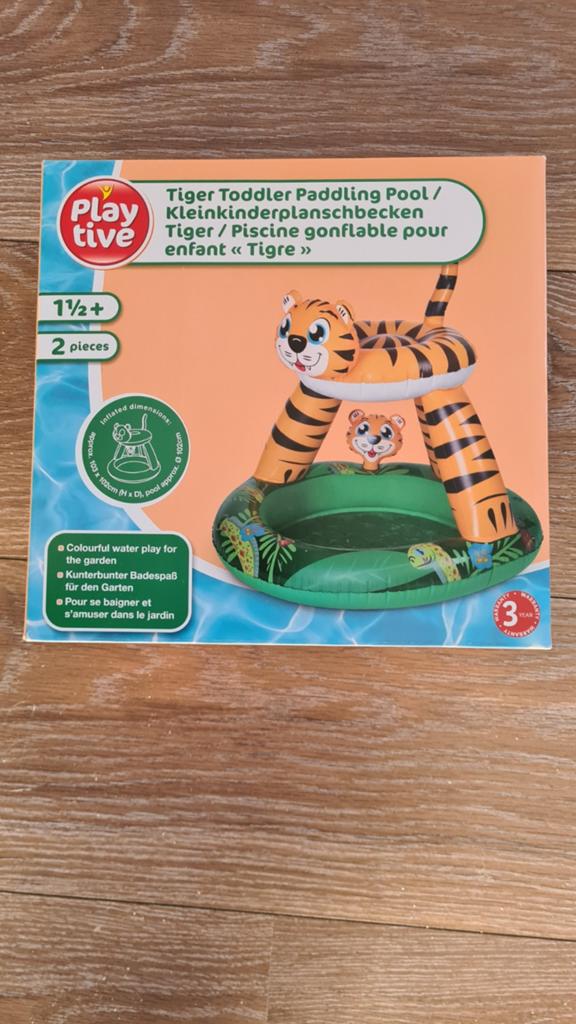 Playtive Tiger Peuter Zwembad - Nieuw in Doos, Ophalen of Verzenden, Nieuw