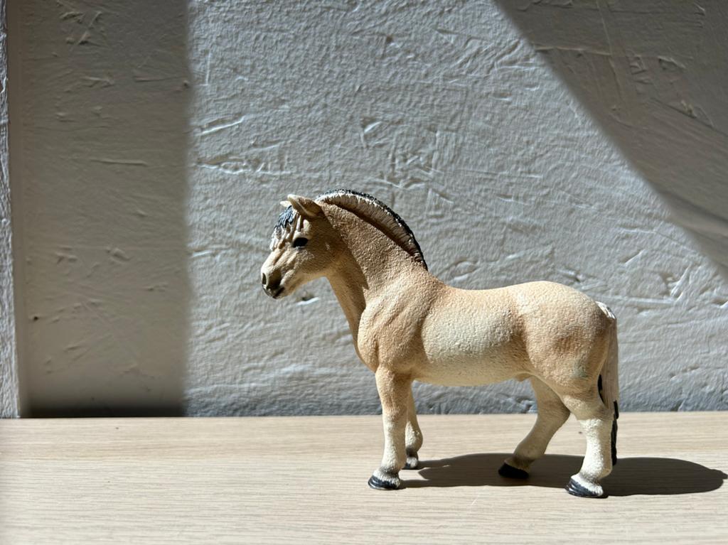 Schleich fjord, Verzamelen, Dierenverzamelingen, Ophalen of Verzenden, Zo goed als nieuw, Paard, Beeldje of Figuurtje