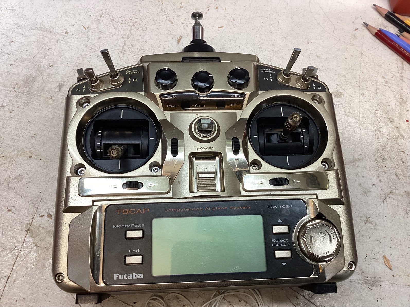Futaba T9CAP 35MHz zender met ontvangers, Ophalen of Verzenden, Gebruikt