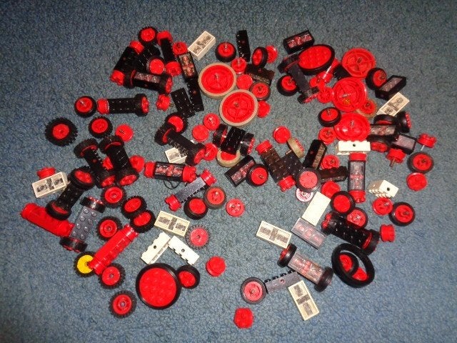Partij V306=Lego wielen, Lego, Lego, Gebruikt, Lego