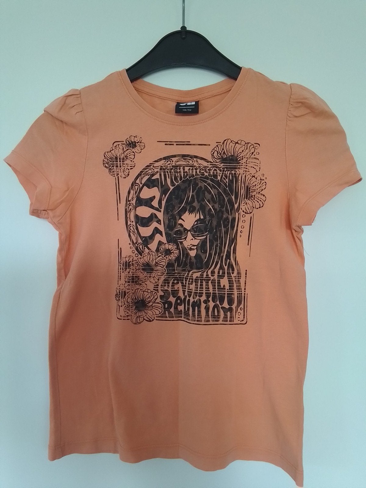 shirtje Jill&Mitch mt 146-152, Meisje, Ophalen of Verzenden, Zo goed als nieuw, Shirt of Longsleeve