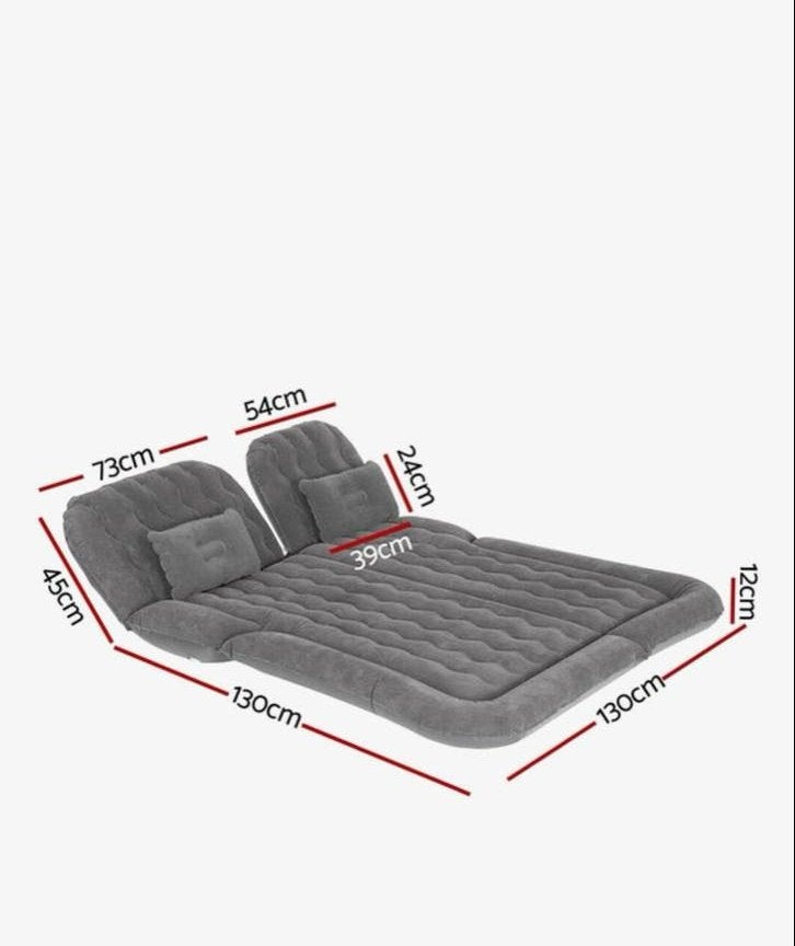 Opblaasbaar Luchtbed voor Auto - Comfortabel Reizen, Ophalen, Nieuw, 2-persoons