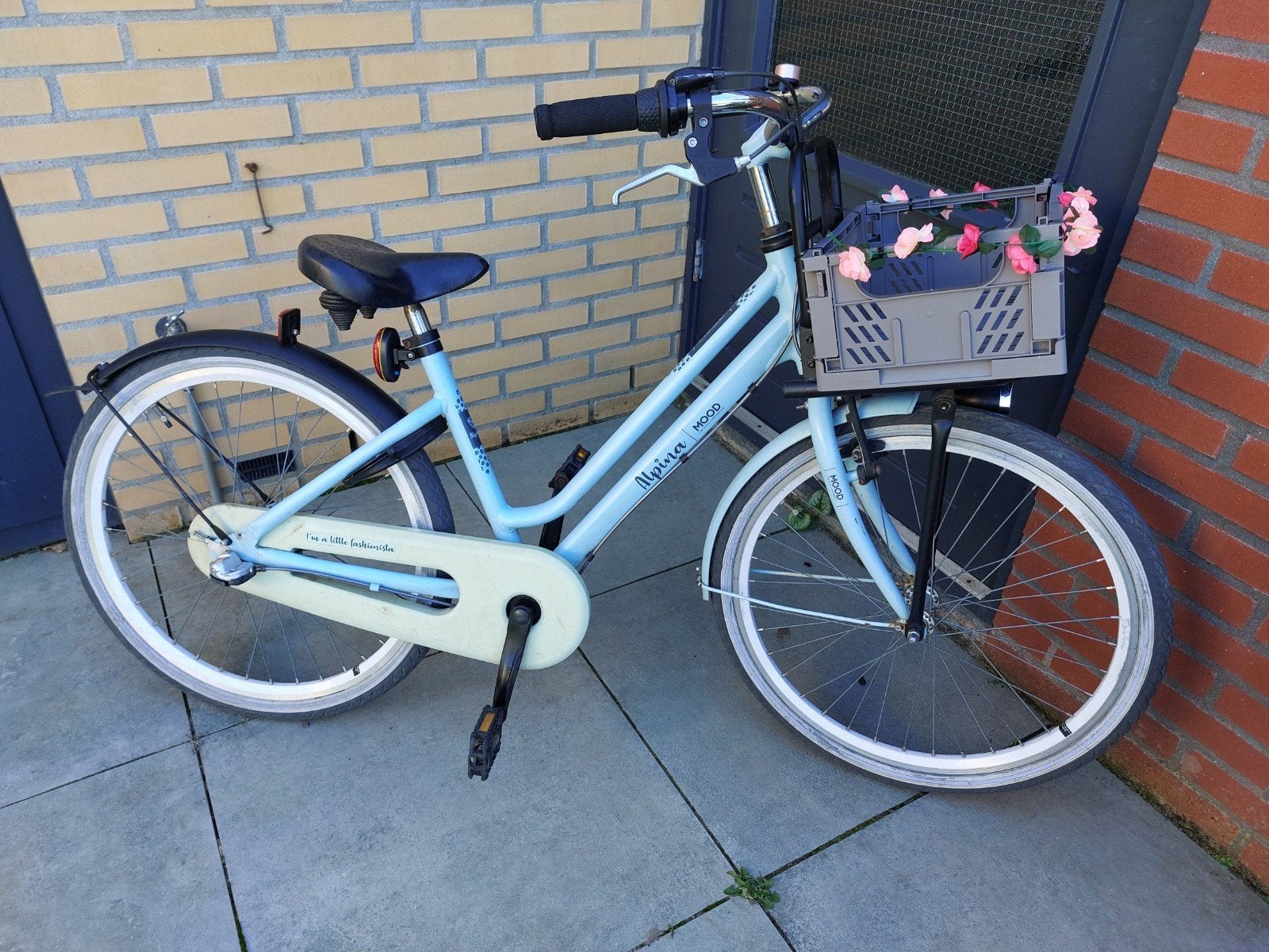 alpina mood meisjesfiets wielmaat 24inch e, Fietsen en Brommers, Fietsen | Meisjes, Ophalen, Gebruikt, 24 inch