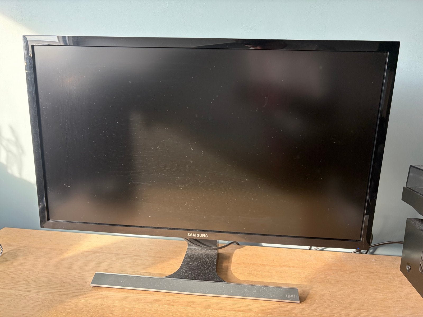Samsung U28E590D 4K UHD Monitor, Gebruikt, Kantelbaar, Ultra HD (4K), 1 tot 2 ms