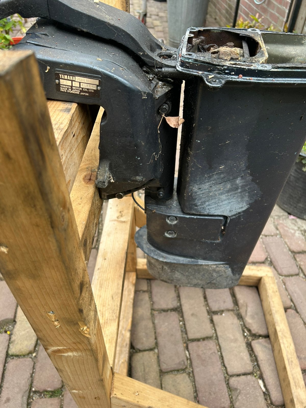 Bracket  yamaha 20/25pk 2takt autolube, Watersport en Boten, Ophalen of Verzenden, Motor en Techniek