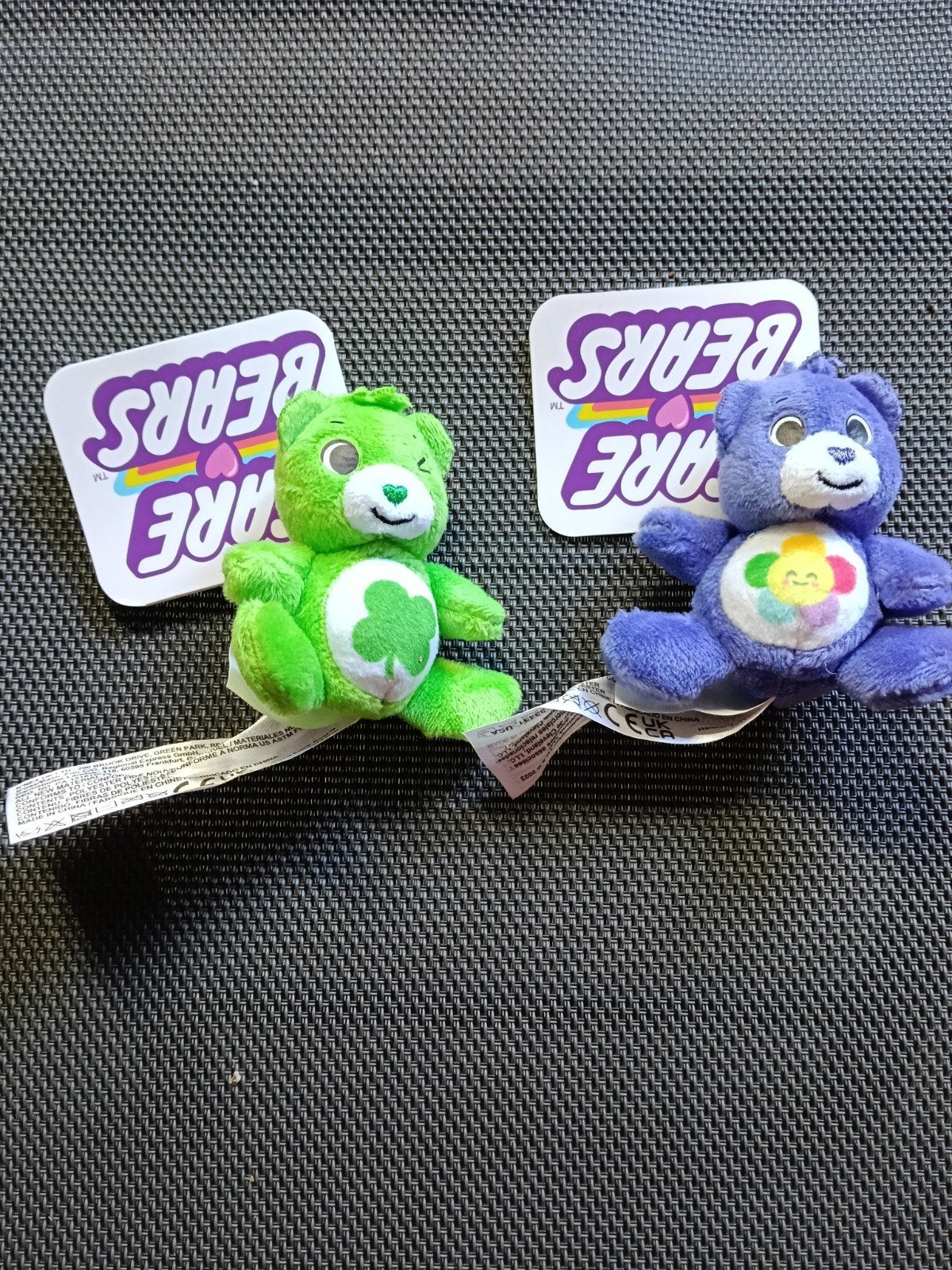 Care Bears knuffels - Geluksvriendje en Zonnevriendje, Groen, Overige merken, Overige karakters, Beer