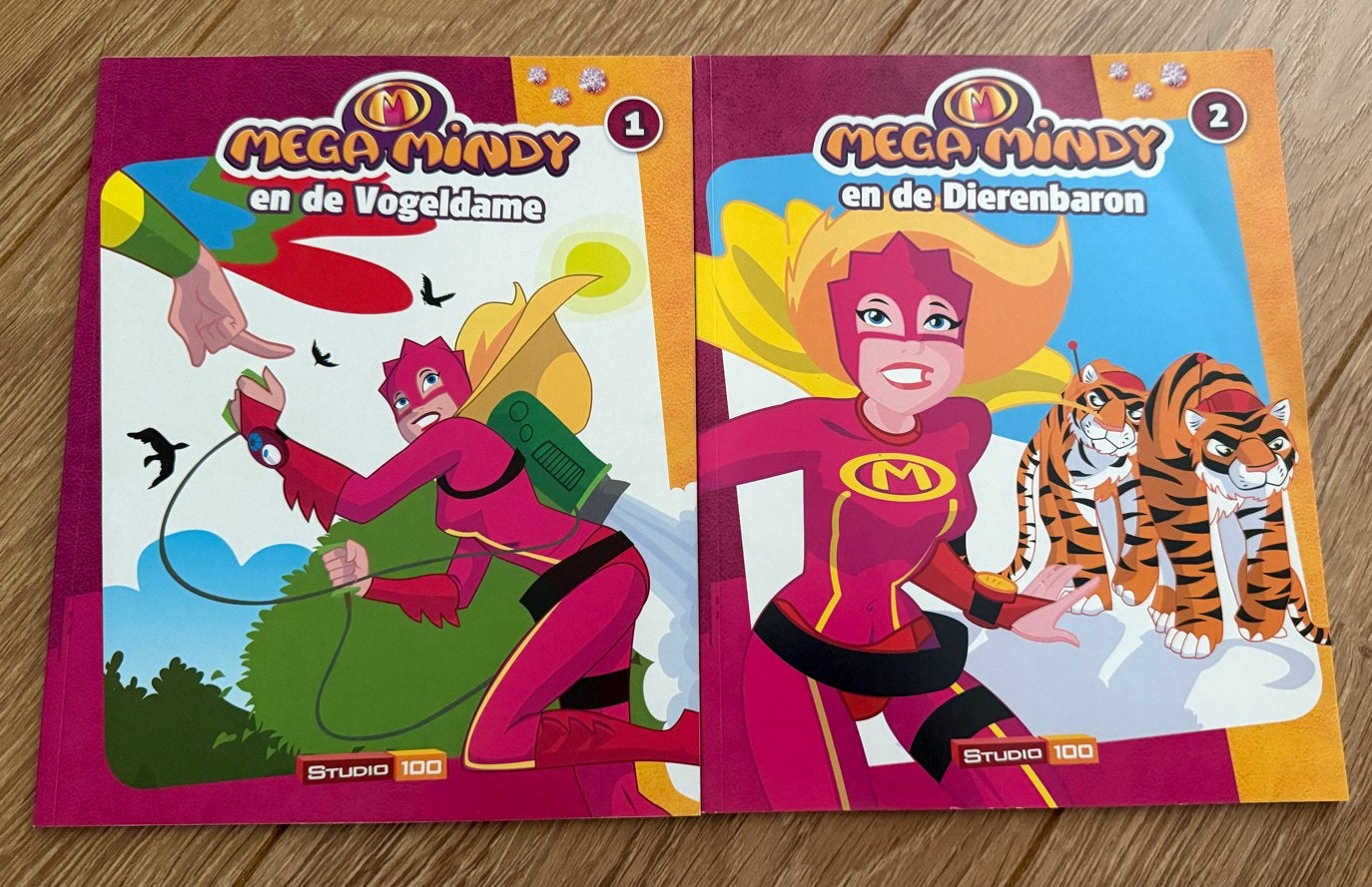 Mega Mindy Boekjes - De Vogeldame & De Dierenbaron, Ophalen of Verzenden, Zo goed als nieuw, Fictie algemeen